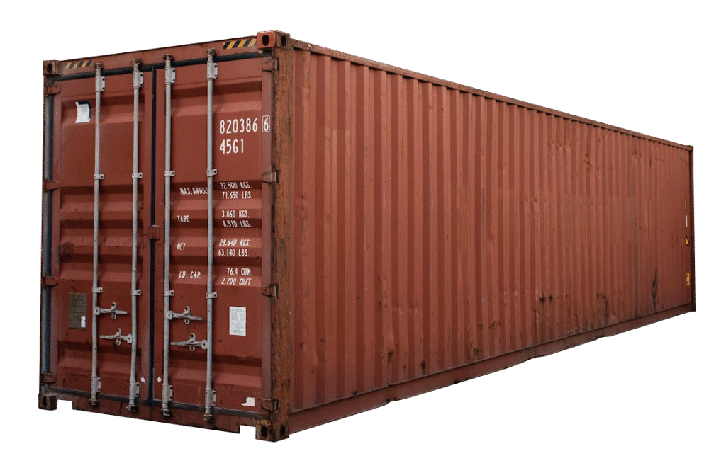 12M High Cube Cargo Worthy Shipping Container